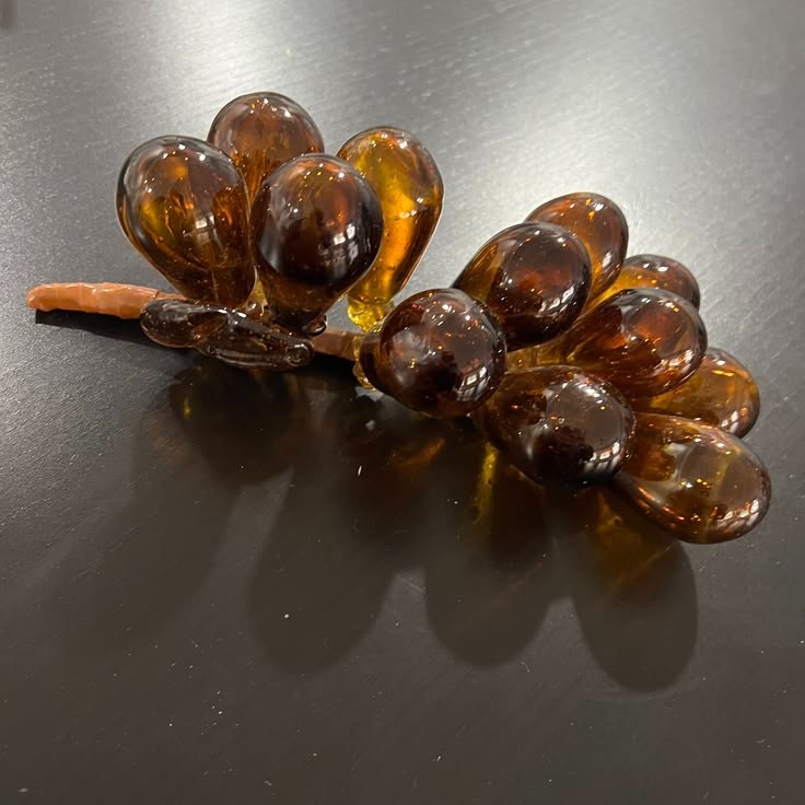 Vintage Retro MCM Mid-Century Modern Large Murano Blown Glass Grapes gallery