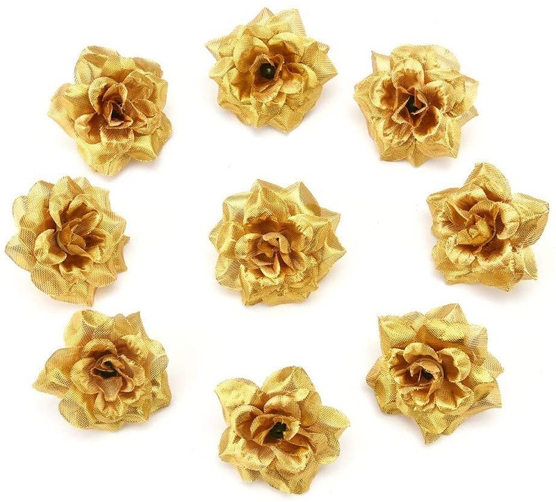 50PACK Artificial Roses Head Stemless Roses for Wedding Party Home Decor Crafts