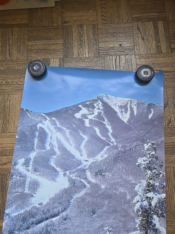 Vintage 1980's I Love New York Poster Whiteface Mountain Wilmington, NY 24x36" gallery