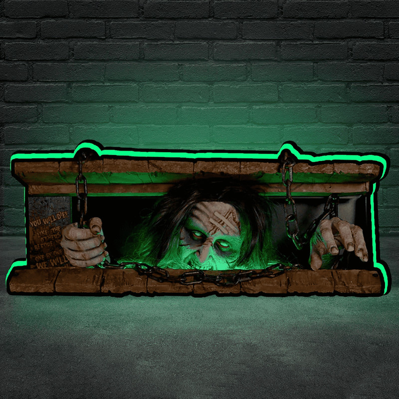 Evil Dead Pinball Topper LED Lightbox for Pinball Mahicne 3D Printed Lightbox