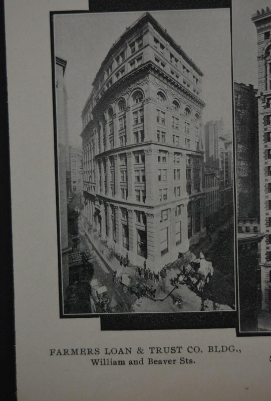 Antique New York City 1904 Art Print Park Row Newspaper Row and Others Wall Art gallery