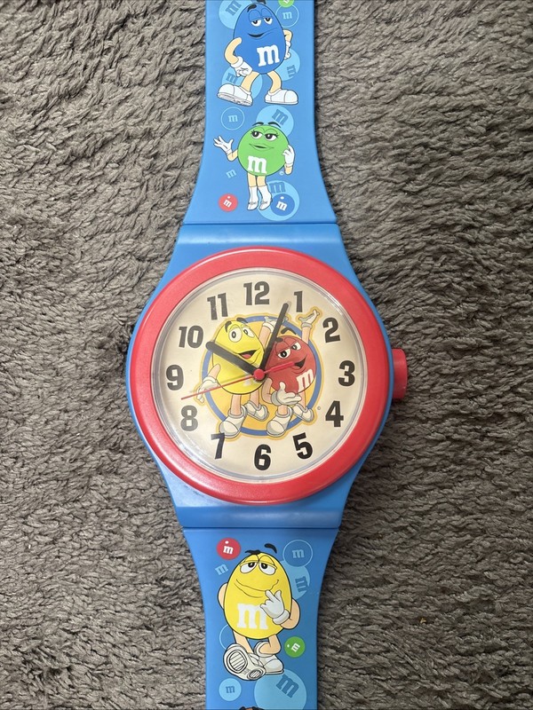 DEFECTIVE Vintage MMs 3 Foot Watch Wall Clock Officially Licensed Colle G3D gallery