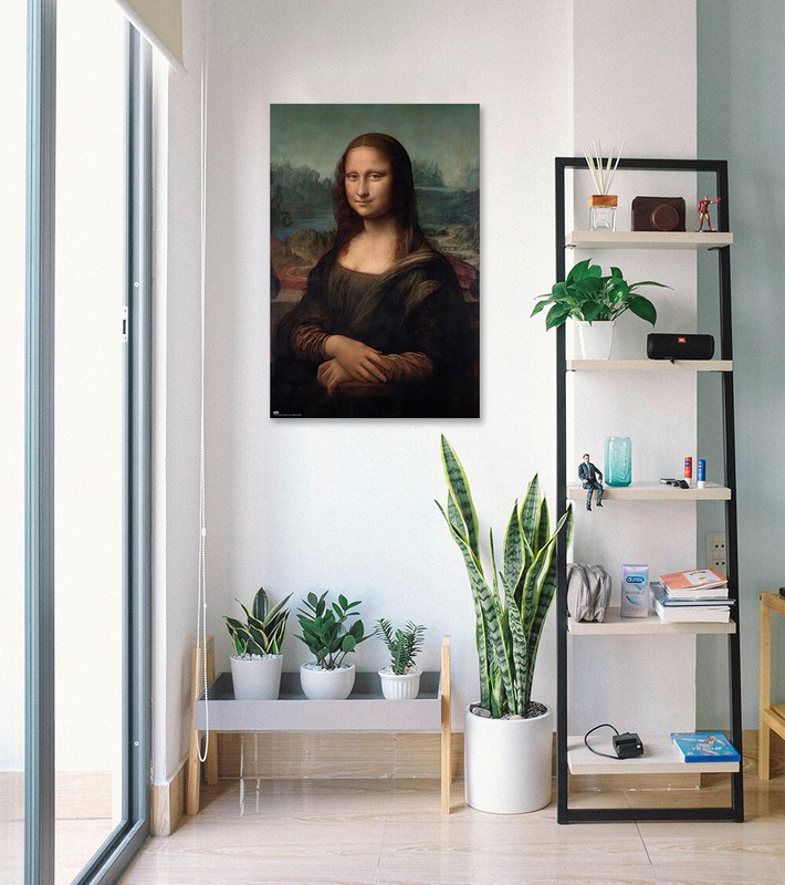 The Mona Lisa - Art Poster / Print (By Leonardo Da Vinci) (Size: 24" x 36") gallery