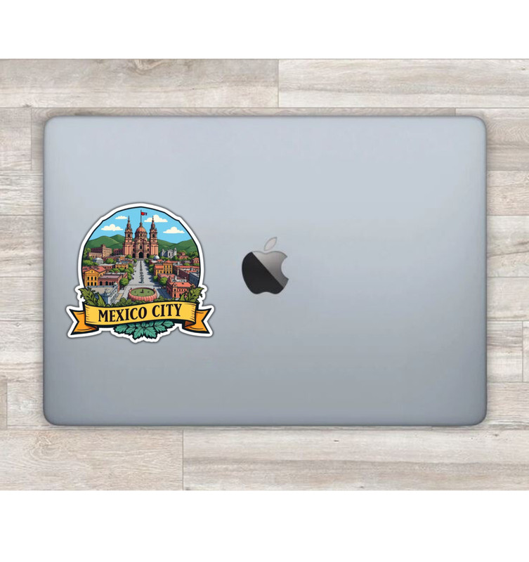 Mexico City Mexico Fridge Magnet or Laptop Sticker gallery