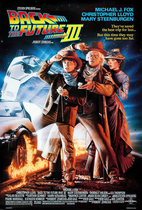 Back To The Future III – Movie Poster / Print (Size: 27″ X 40″)