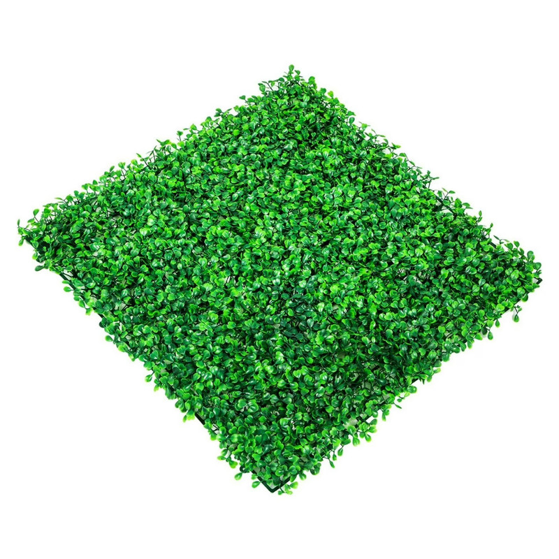 Artificial Boxwood Panels 12-Pack, 10×10 inch