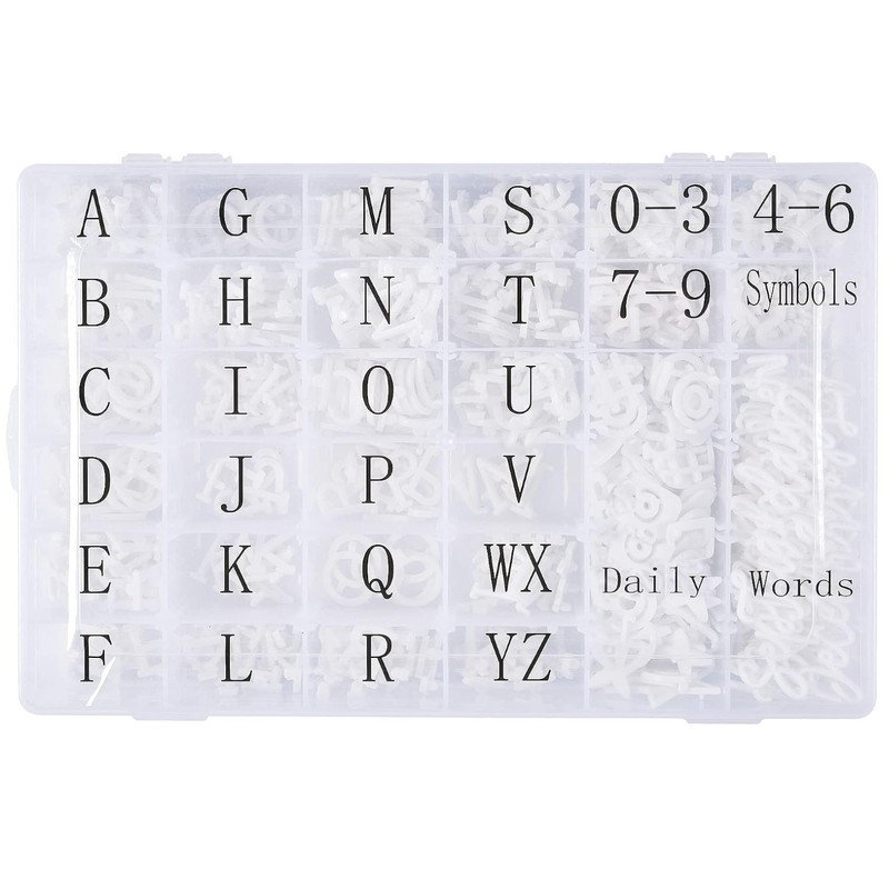 Educational Letter Set for Board Messages