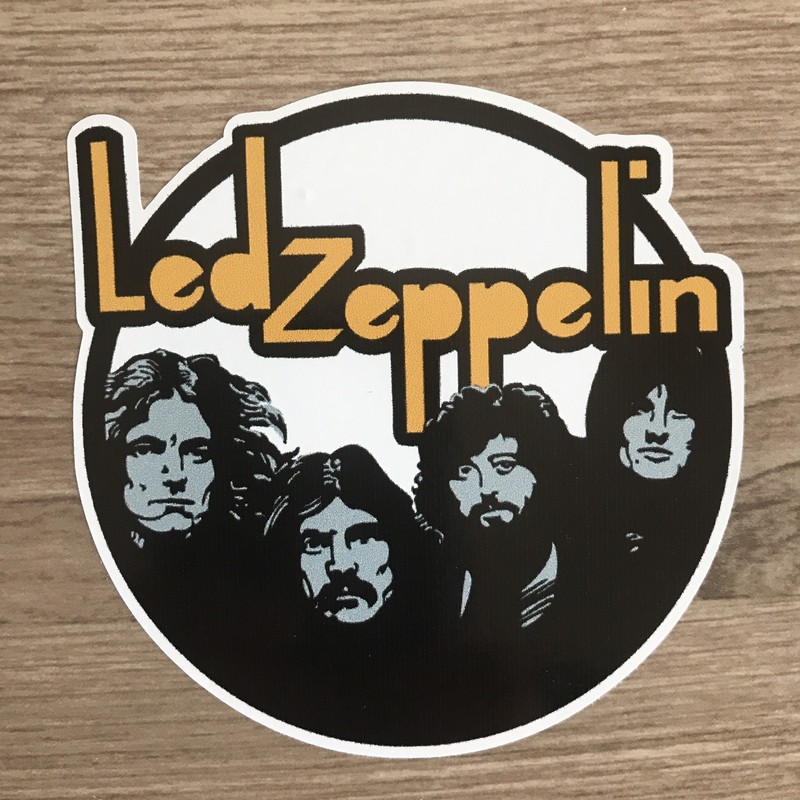Led Zeppelin 3.5″ Wide Vinyl Sticker – BOGO