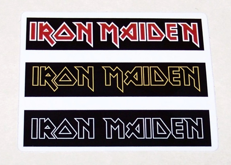 IRON MAIDEN – Cut Sticker Decal Band Music Rock Metal Iron Maiden