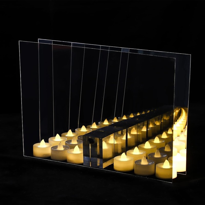 Durable Acrylic Two-Way Mirror Glass, 3-Pack - Ideal for Infinity Mirrors^ gallery