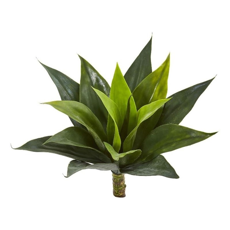 Nearly Natural 13″ Agave Succulent Artificial Plant (Set of 6) in Green
