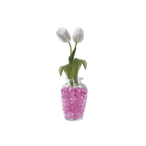 Crystal Accents Deco Beads – Pink – 14g Retail Package