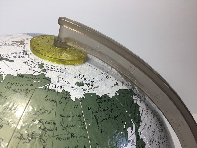 12” Diameter Replogle Platinum Classic Series World Globe - City Population. EUC gallery