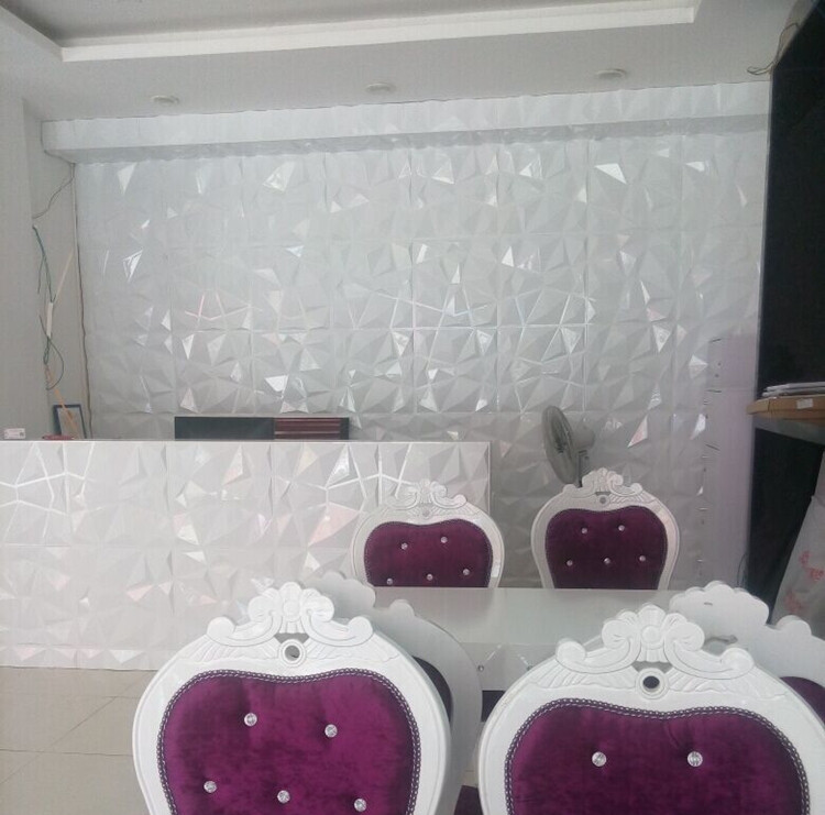 12pcs 3D Wall Decor 3D Wall Panels PVC 3D Wall Decoration Home DIY 11.8"(30cm) gallery