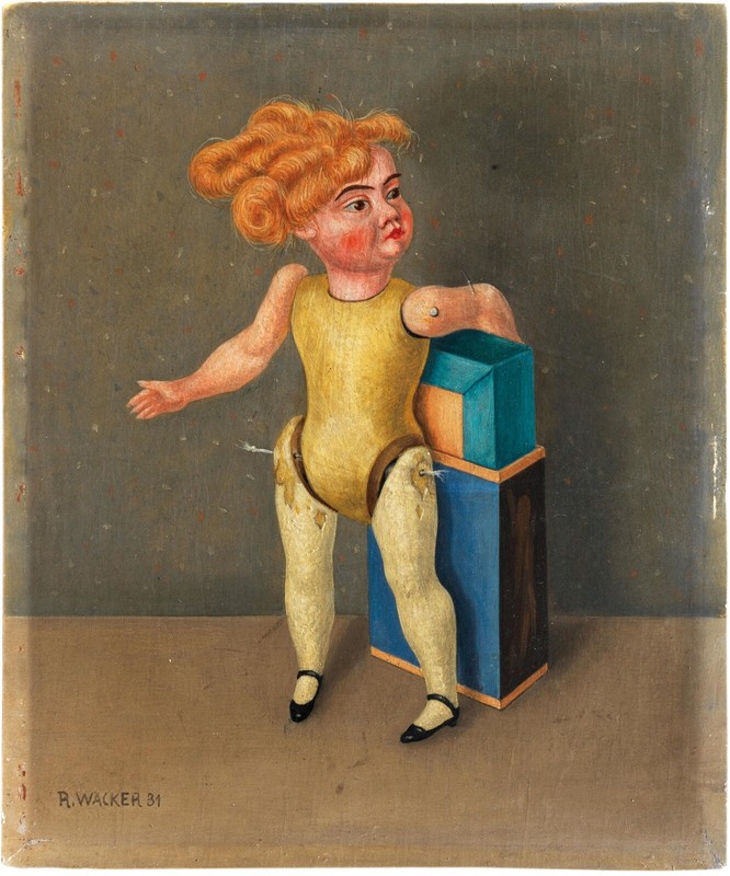 Rudolf Wacker : Doll : 1931 : Archival Art Print