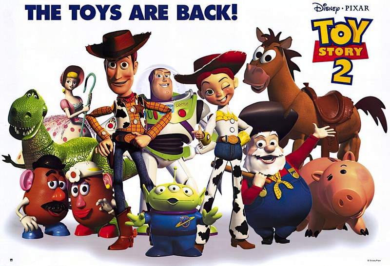 Toy Story 2 - Movie Poster / Print (Group - The Toys Are Back) (39" X 27")