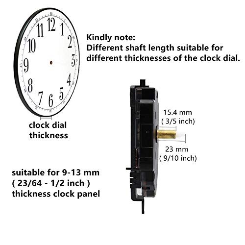 Original Youngtown 12888 Pendulum Clock Movement 9/10 inch total shaft length gallery