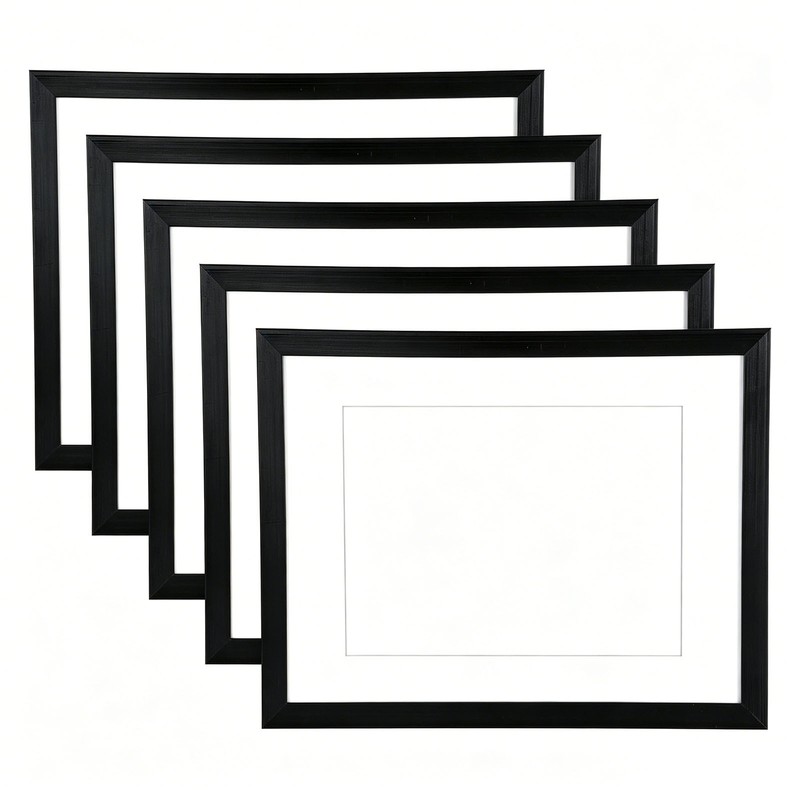 5Pcs 8.5x11in Certificate Frame with High Definition Glass Picture Diploma Docum