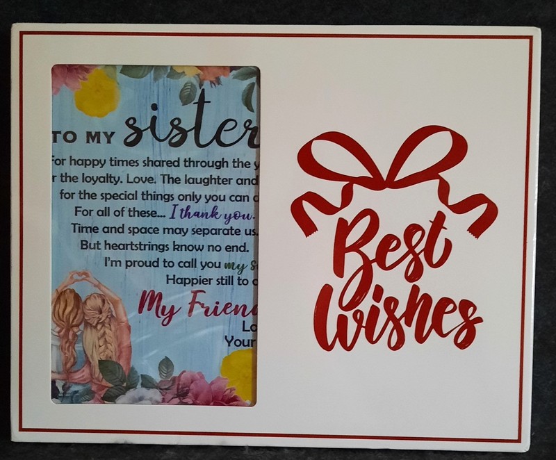 “Best Wishes” Wall Plaque! Show That Special Someone That You Care!