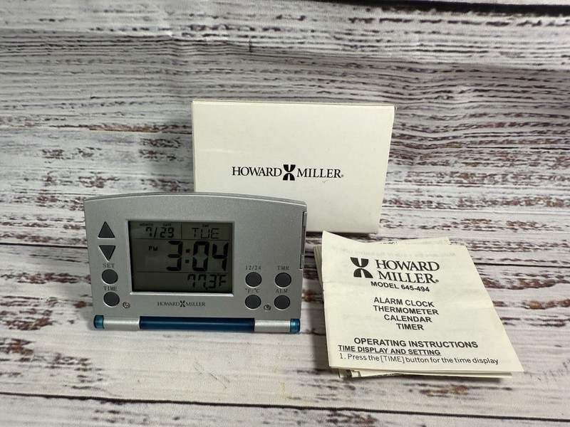 Howard Miller International Traveler Clock Model No. 645-494 - New with Box gallery