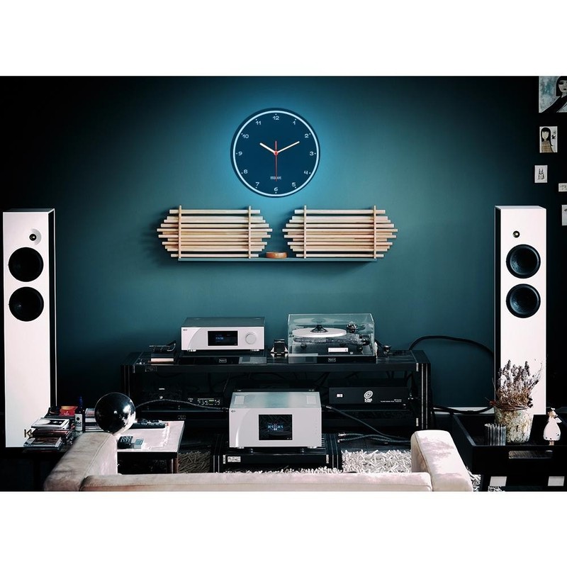 OSQUARE Minimalism North European Modern Interior Design Flexible Neon Clock 10" gallery