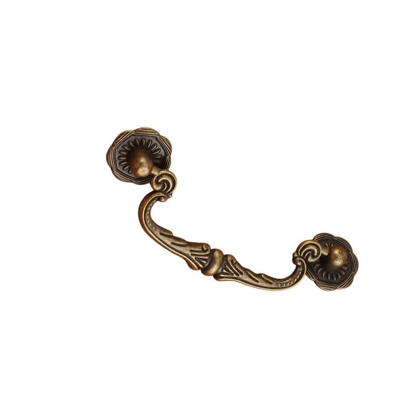 86mm Vintage Drawer Pulls for Cabinets Boxes Furniture Alloy Chinese Design gallery