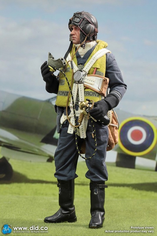 In Stock DID K80187 1/6 WWII British Pilot Squadron Action Figure Soldier Model gallery