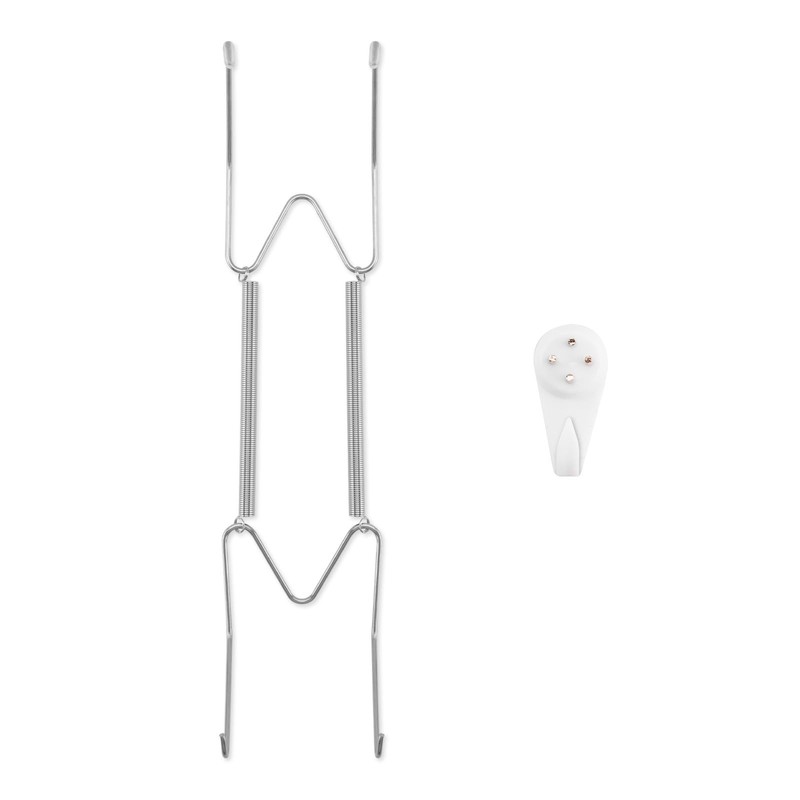 Plate Hangers for The Wall 9-11 Inch Stainless Steel Wire Holder Silver