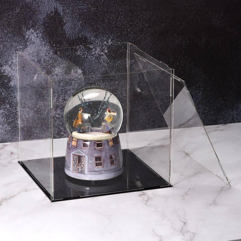 Acrylic Clear Display Case Box Dustproof Protection Showcase 30x15x20cm gallery