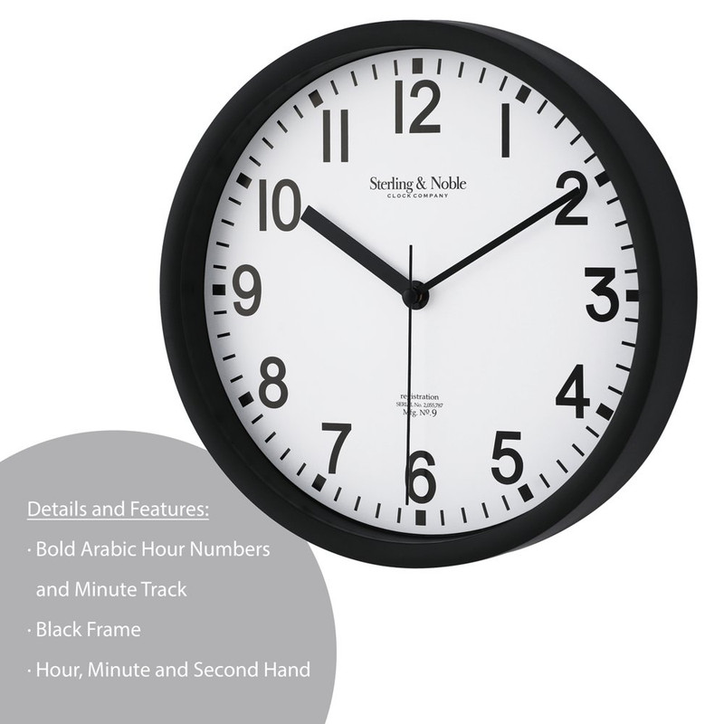 WALL CLOCKS Analog 8.78 Inch Round Choose Your Color gallery