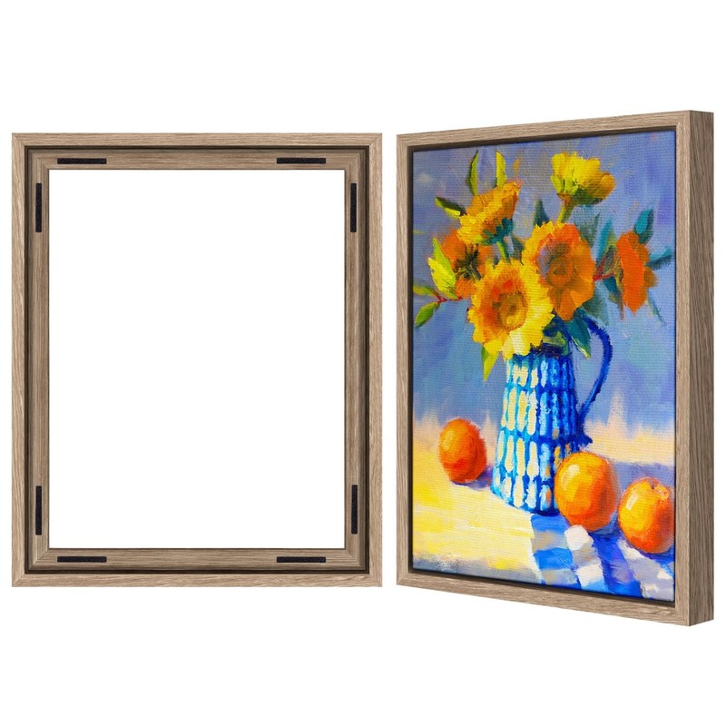 16x20 Floating Canvas Frame with Adhesive Strips - Vertical & Horizontal Display gallery