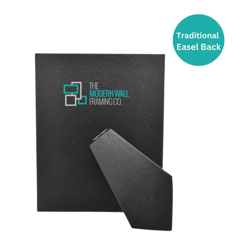 Traditional Easel Back Stand for Picture Frames | Desk/Tabletop/Shelf Display