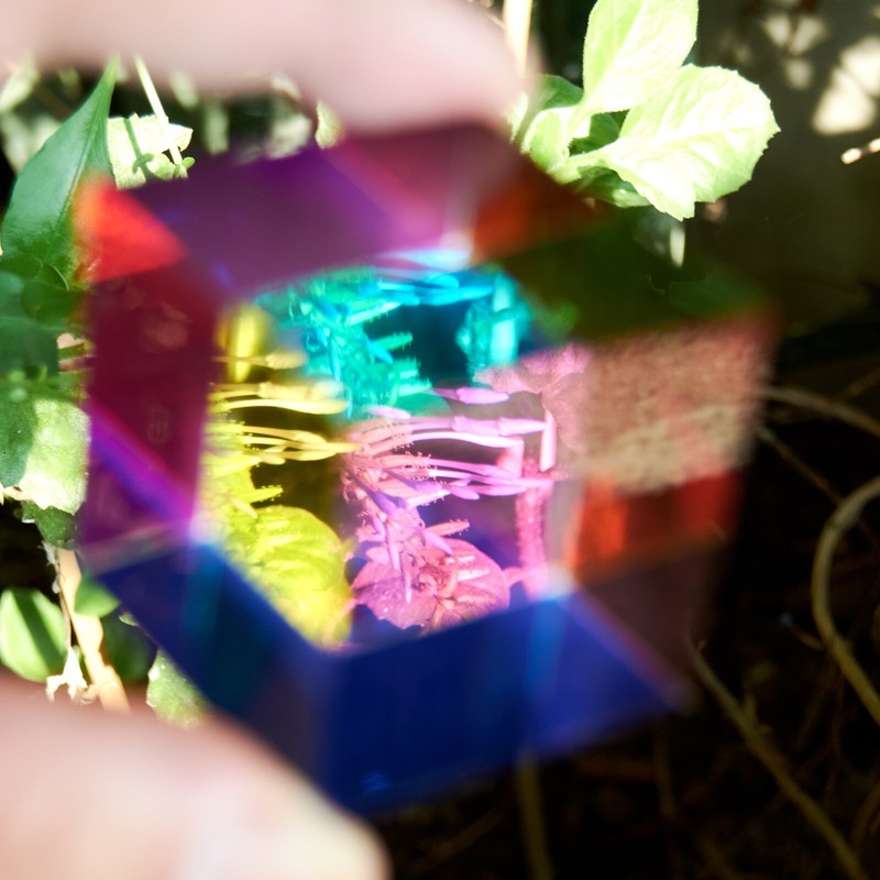 CMY Color Cube, Acrylic Prism, Science Learning Educational Toy, Desktop Decor gallery