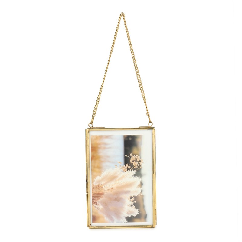 Wall Hanging Brass/Gold Photo frame Antique modern style 8 Size homeware gift A4