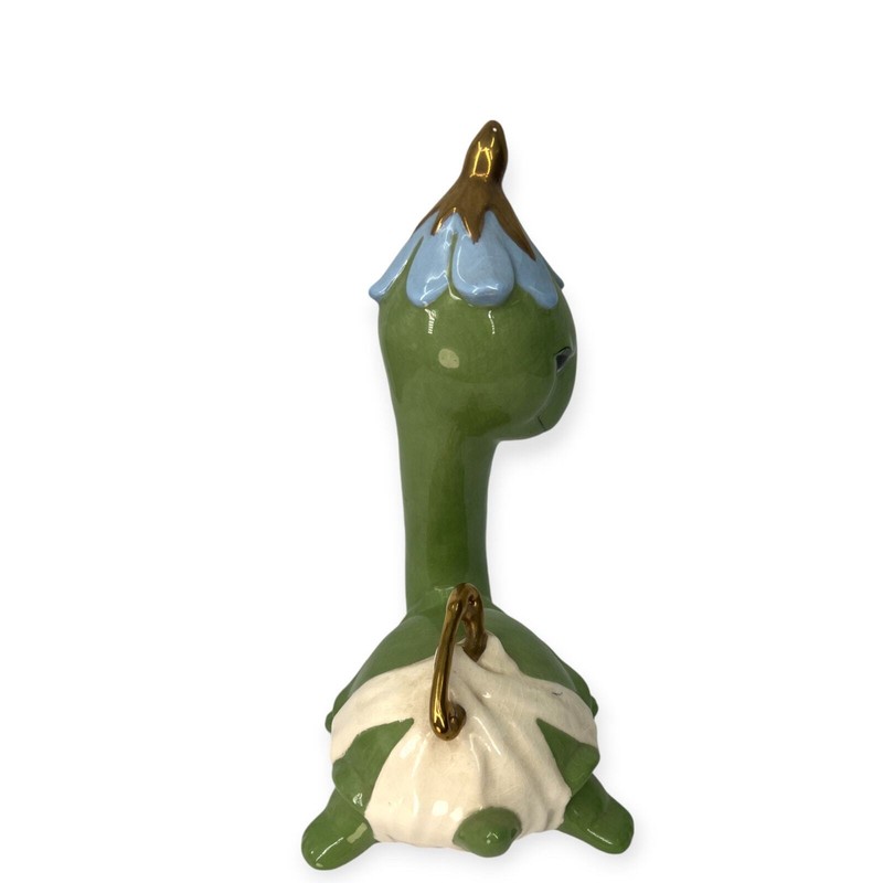 VINTAGE Baby Turtle Ceramic Conversation Piece Nursery Whimsical Decor Figurine gallery