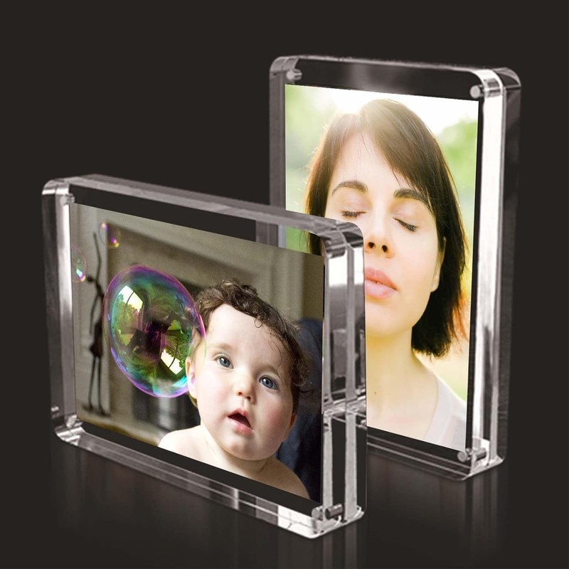 Versatile 2.5×3.5 Inches Acrylic Photo Frame – Ideal Gift for Any Occasion
