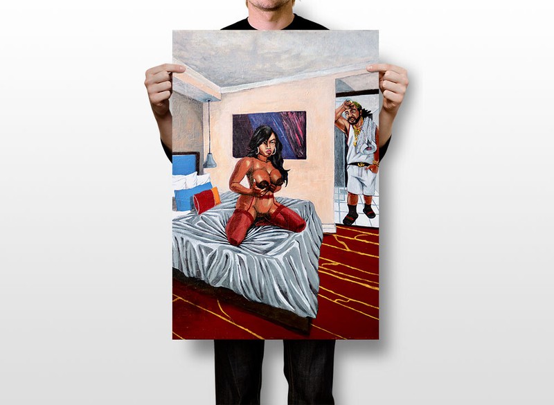 Estee Nack And Grubby Pawz I Wanna Jada Fire Rap Music Print Wall - POSTER 20x30 gallery