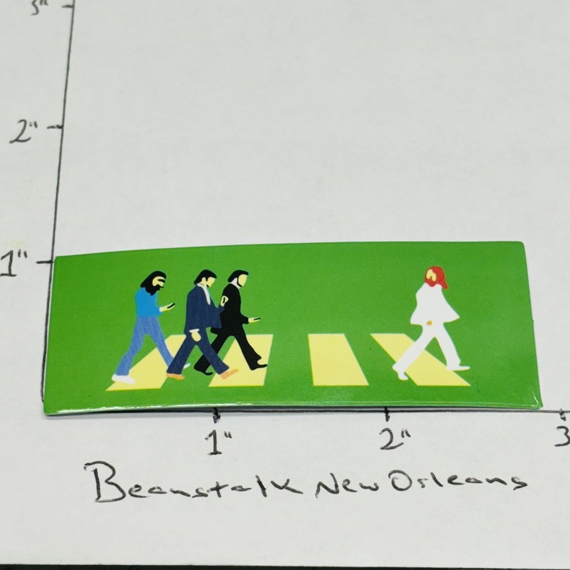 NEW‼ THE BEATLES Abbey Road Funny Humor Music Vinyl Sticker Decal • w/ Tracking‼