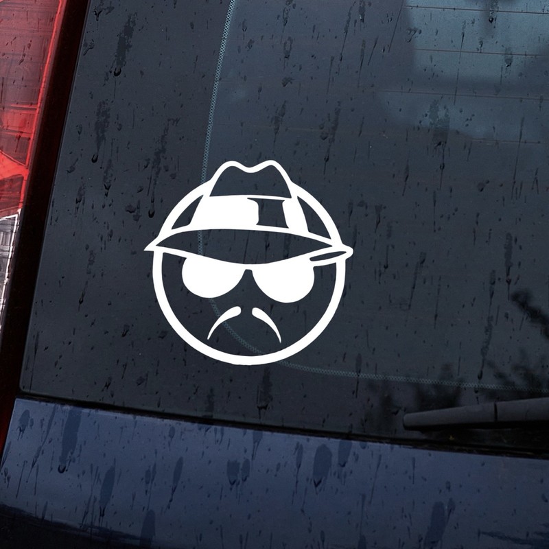 Cholo Sticker Lowrider Decal Laptop Sticker Water Bottle Decal White Sticker