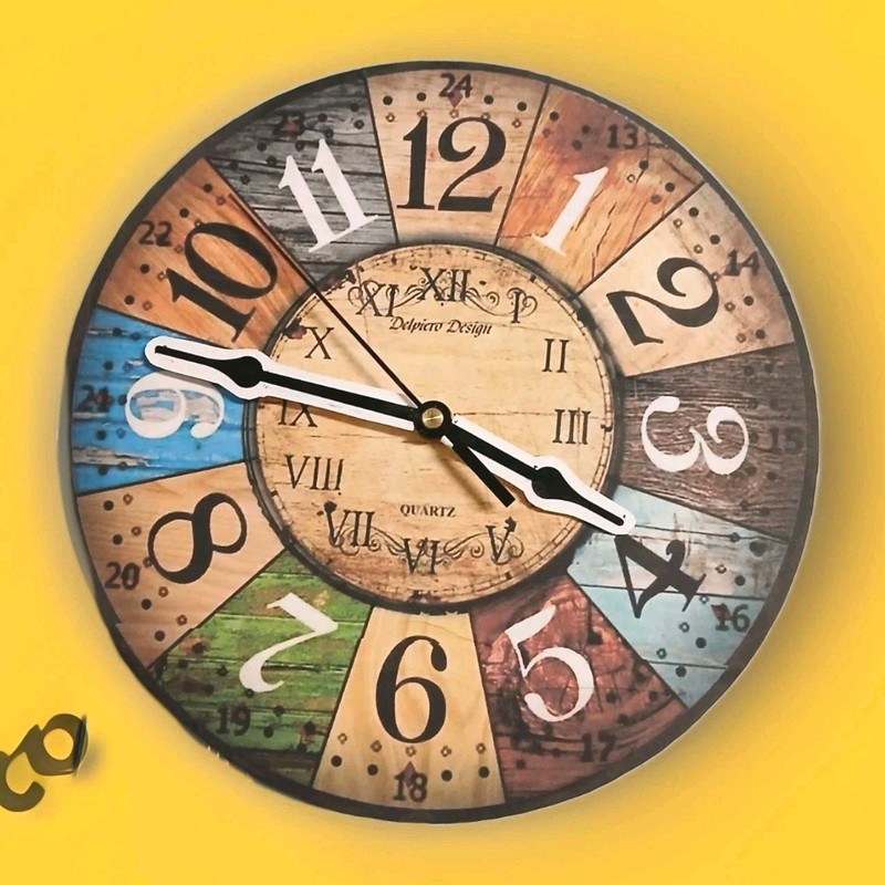 Wall Clock PointersART Small Battery Silent gallery