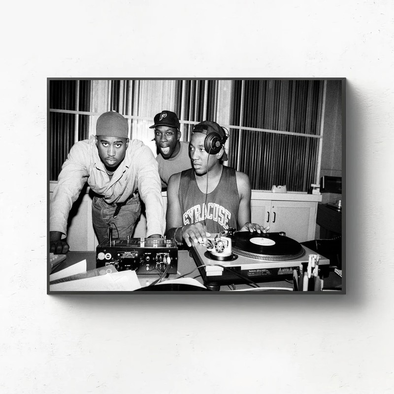 A Tribe Called Quest Canvas Poster, 60×90 cm Wall Decoration, Unframed Poster