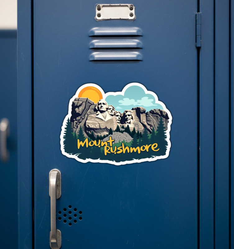 Mount Rushmore National Memorial Fridge Magnet or Laptop Sticker gallery