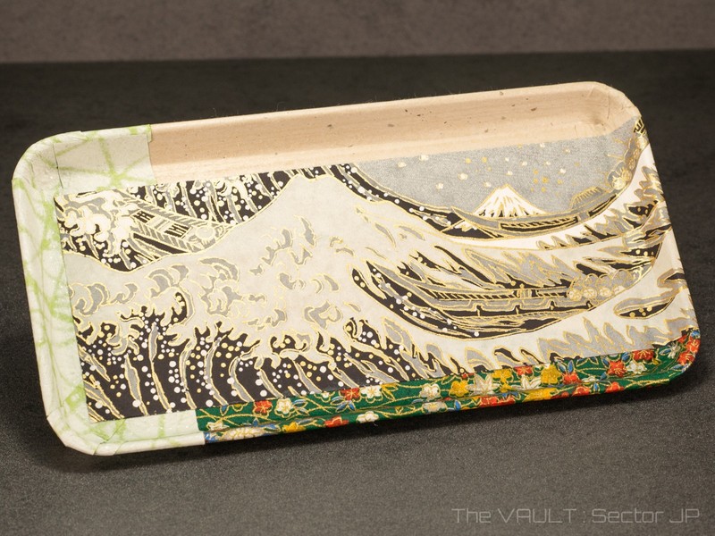 Japanese Echizen Washi Catchall Tray Valet Jewelry Tray Handmade Made in Japan