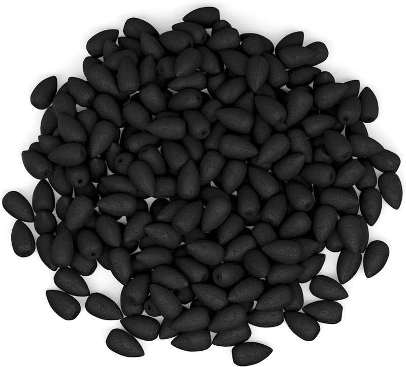 60 Unscented Charcoal Incense Cones 1.25″ BACKFLOW – 100% Natural Blanks – Great