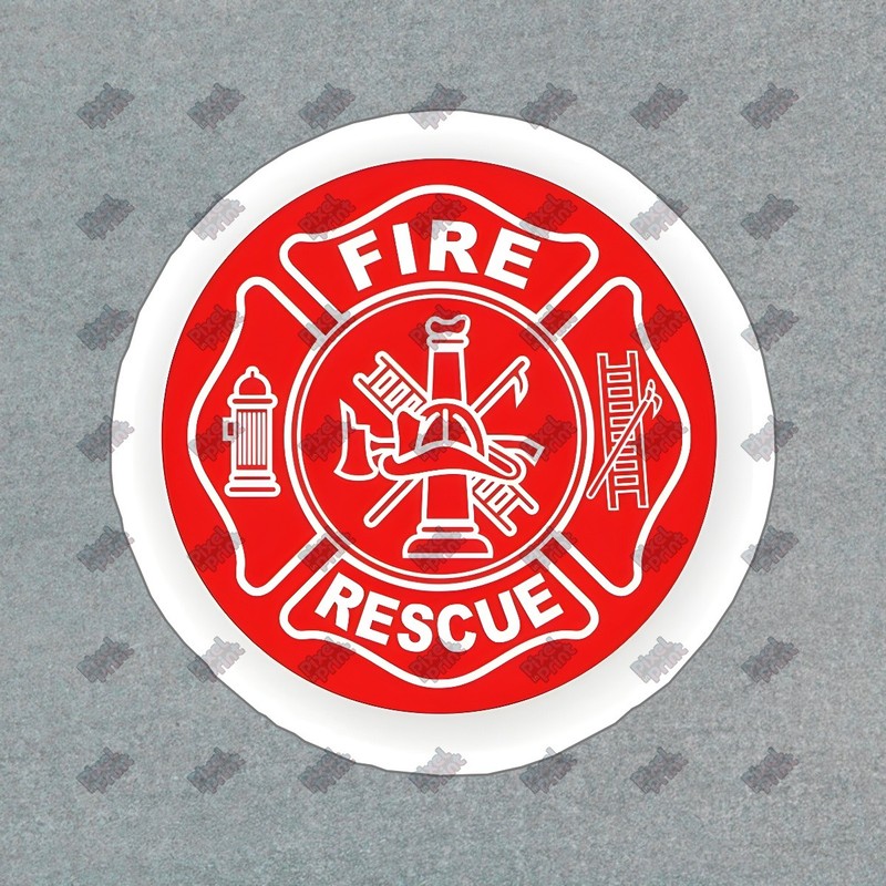 Fire Rescue Vinyl Sticker Decal Perfect for Firefighters, Emergency #836217