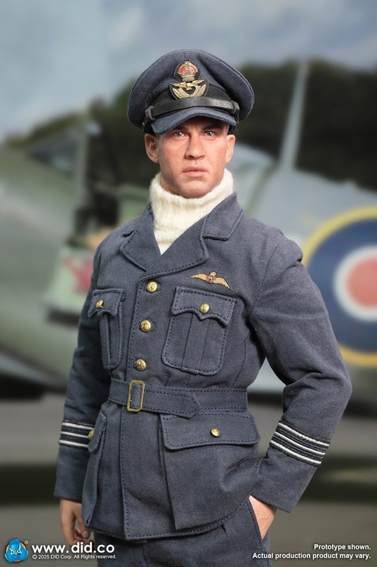 In Stock DID K80187 1/6 WWII British Pilot Squadron Action Figure Soldier Model gallery