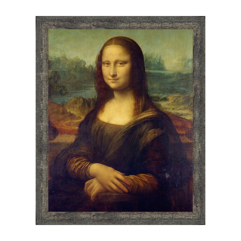 Mona Lisa by Leonardo Da Vinci, World Famous Wall Art Collection