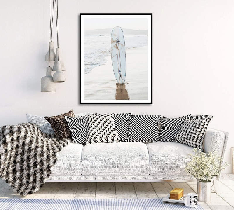 Beach Ocean Relaxing Wall Art Poster Print SUF50-54_0 gallery