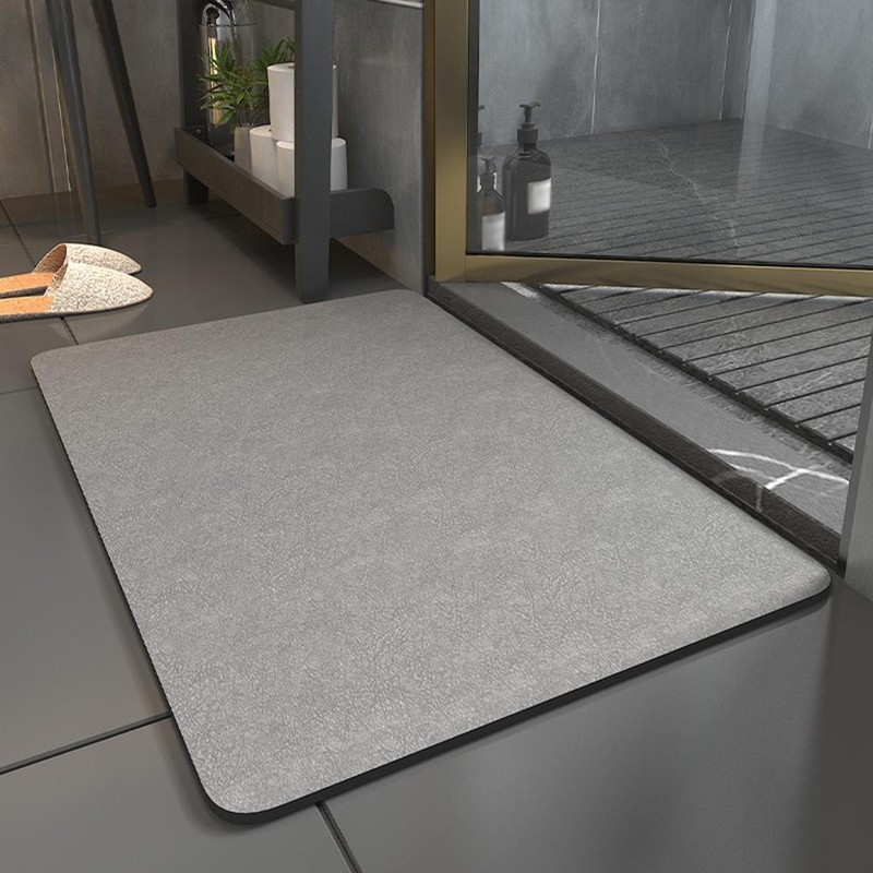 Compact Size Diatomaceous Bath Mat Non-Slip Bath Mat Quick-Dry Bath Mat gallery