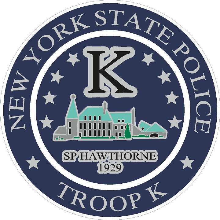 New York State Police Troop K Reflective Decal or Magnet Police Sheriff Deputy